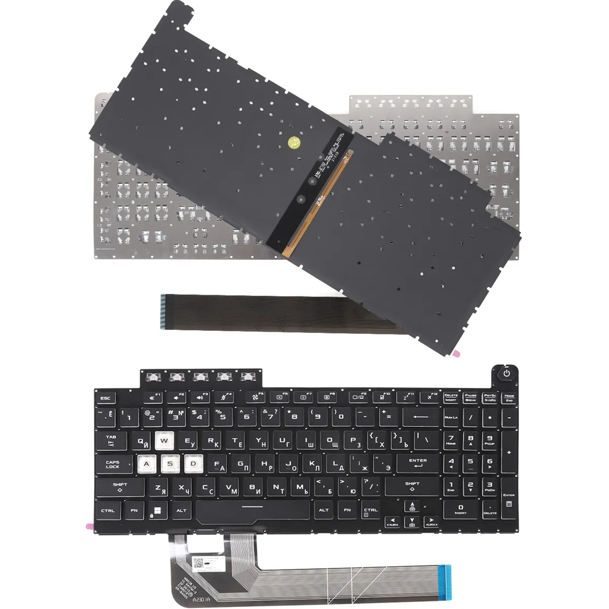Picture of ASUS FX506/FA506/FX706/FA706 BLACK (Full Colorful Backlit,WIN8,without FRAME)